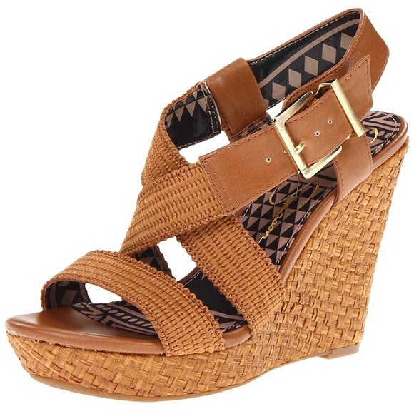 Jessica Simpson Shoes - Jessica Simpson size 10 platform sandal nude